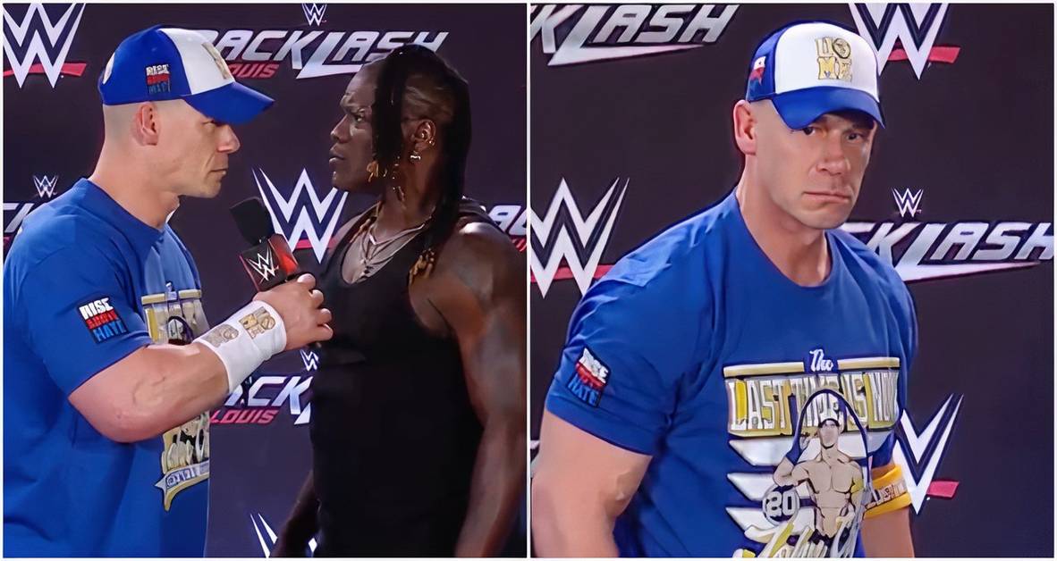 John Cena's Assault on R-Truth After WWE Backlash Goes Viral