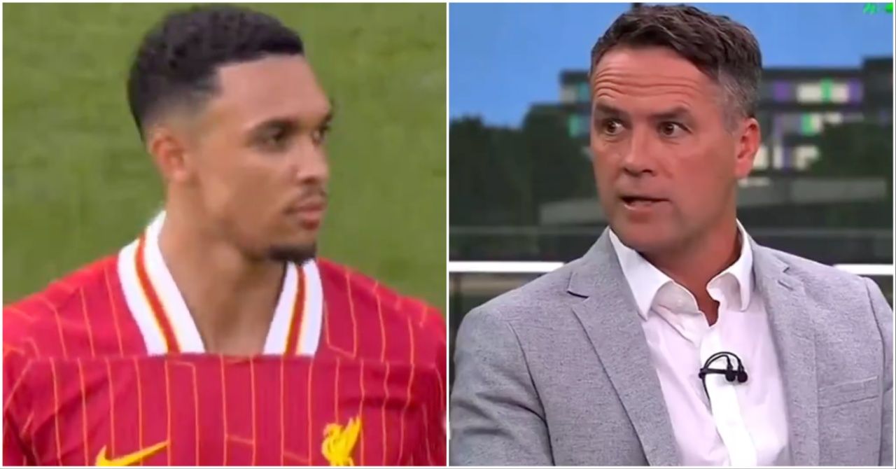 Michael Owen's reaction after Trent is booed by Liverpool supporters has caused a serious stir
