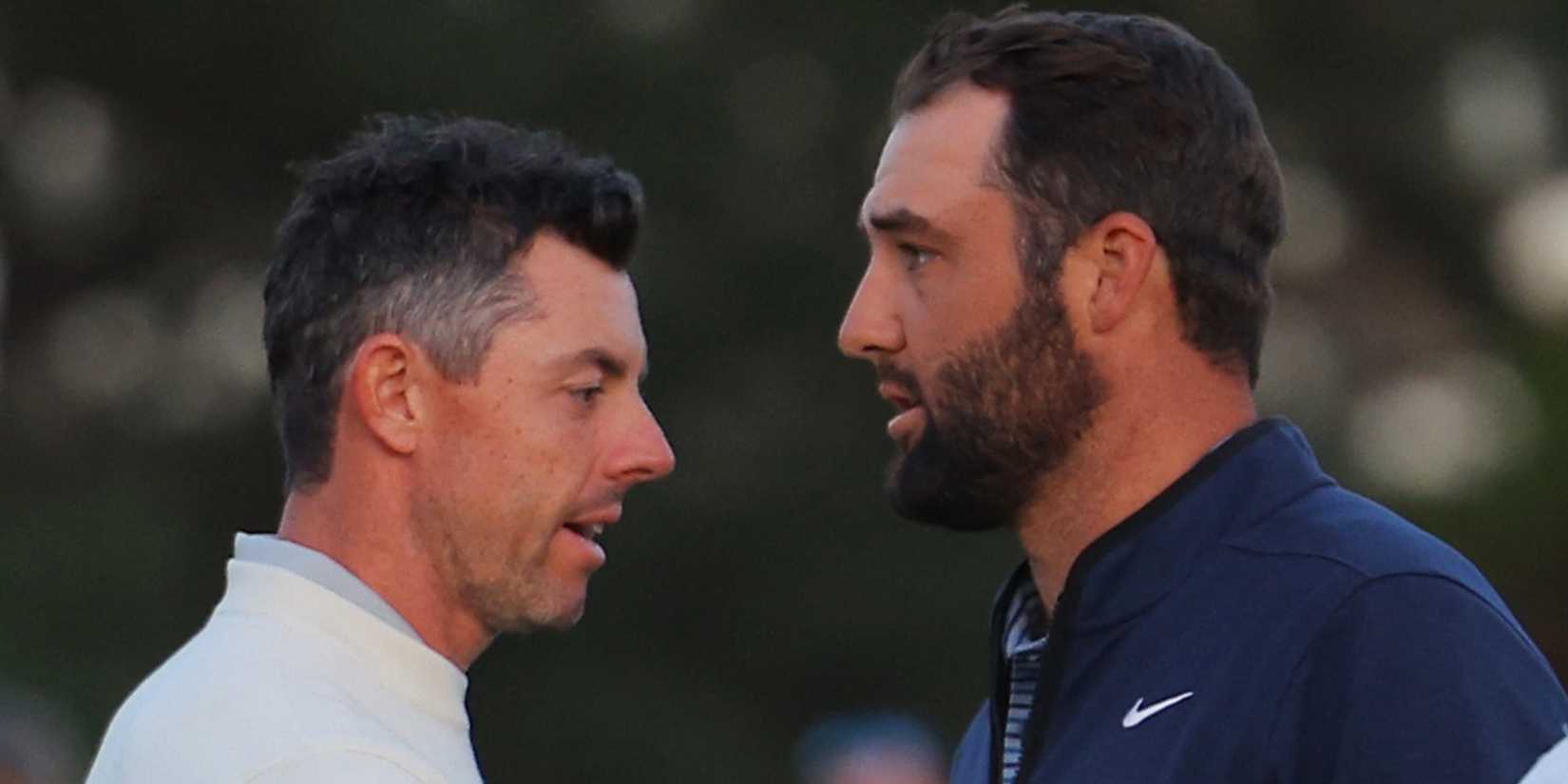 Scottie Scheffler and Rory McIlroy