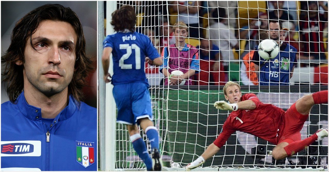 Andrea Pirlo Named the 4 Best English Footballers He Faced in His Career