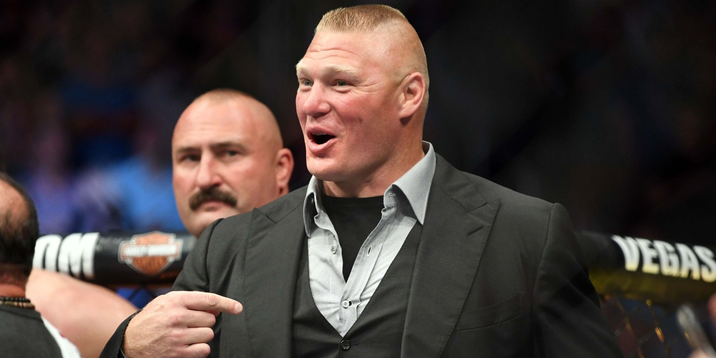 Brock Lesnar in the UFC