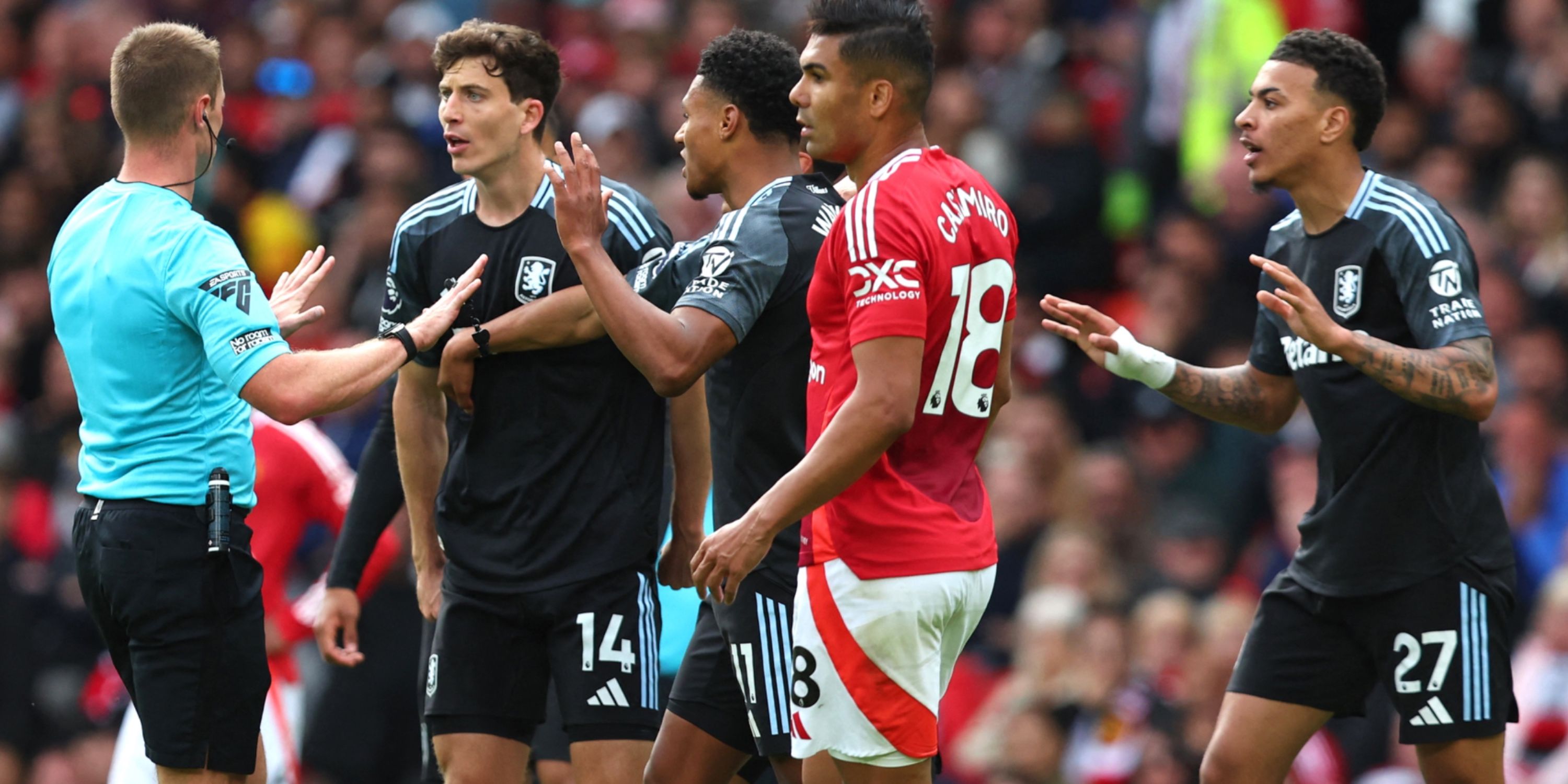 Referee Thomas Bramall