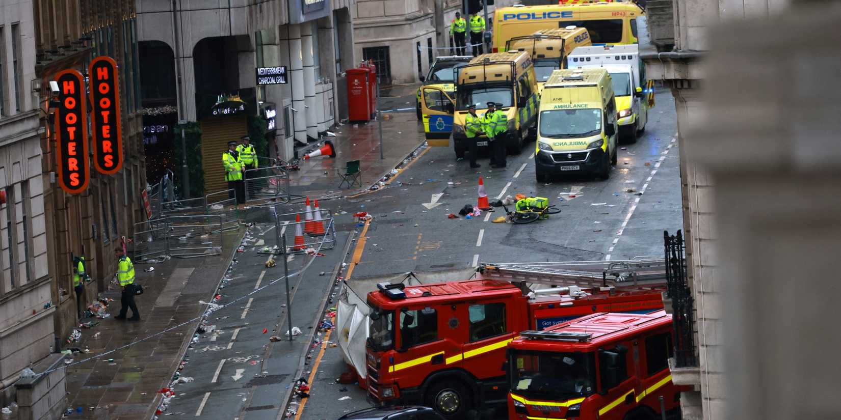Liverpool trophy parade