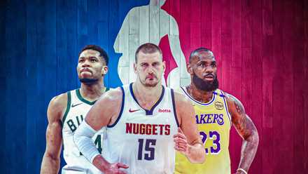Ranking the best players in the NBA right now featuring the Milwaukee Bucks' Giannis Antetokounmpo, Denver Nuggets star Nikola Jokic and Los Angeles Lakers legend LeBron James