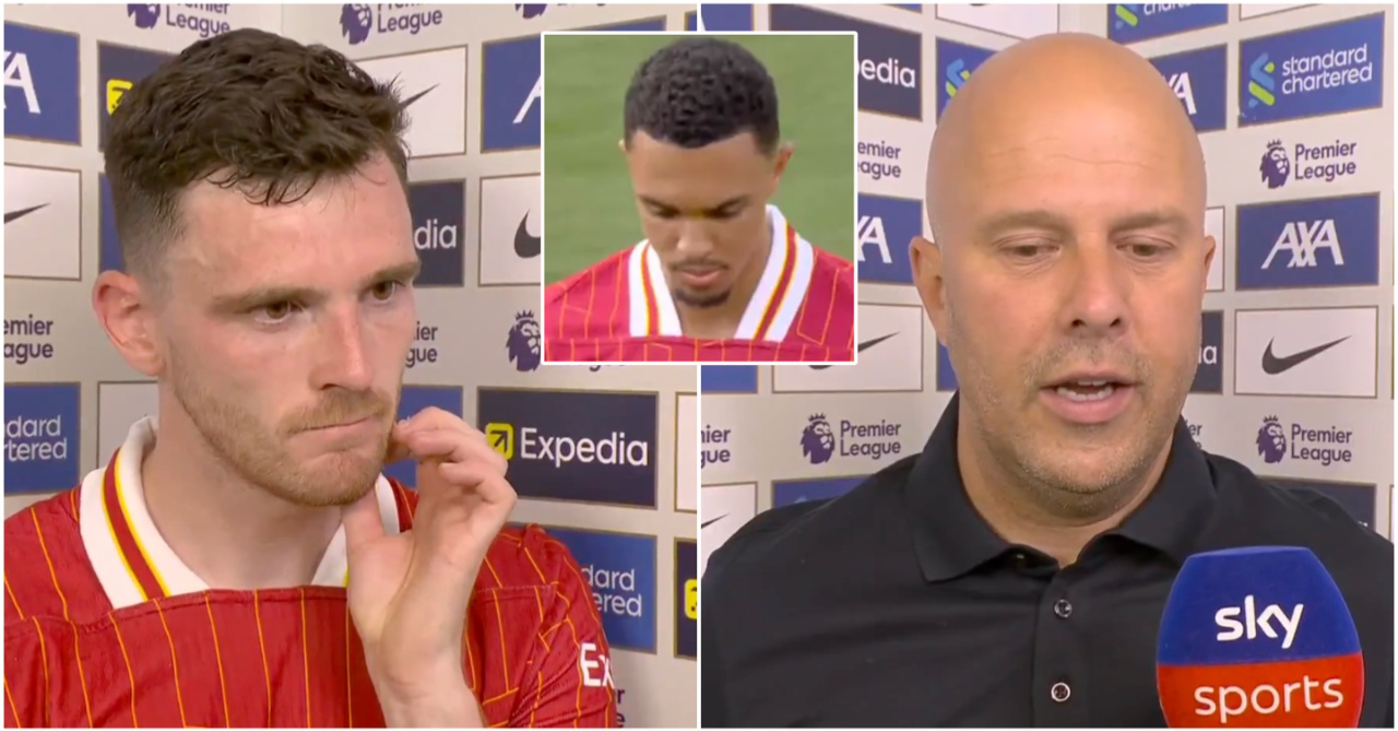 Arne Slot & Andy Robertson Comment as Liverpool Fans Boo Trent Alexander-Arnold