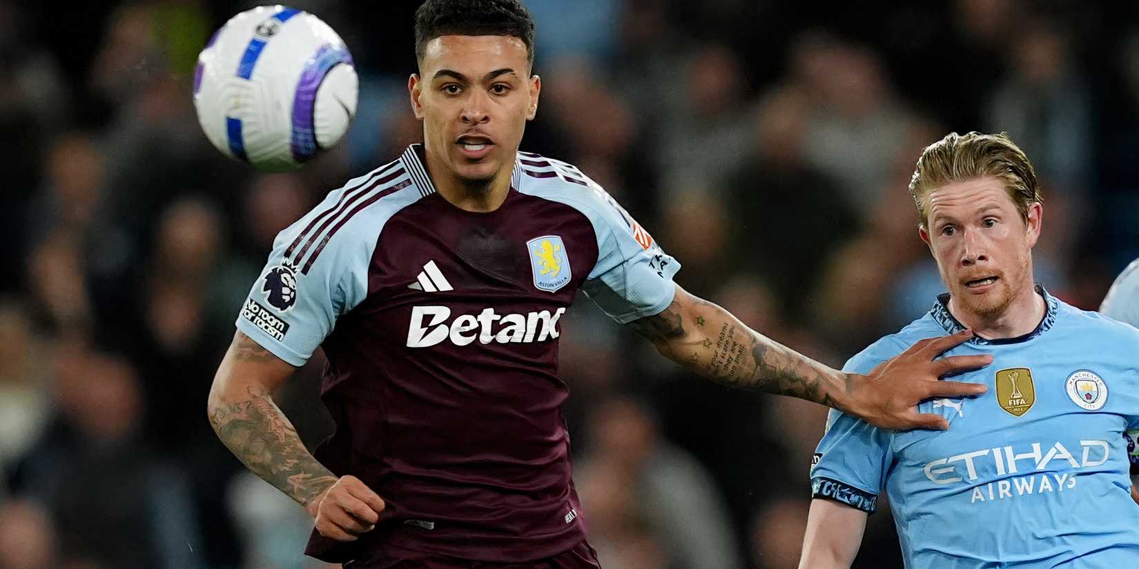 Morgan Rogers and De Bruyne