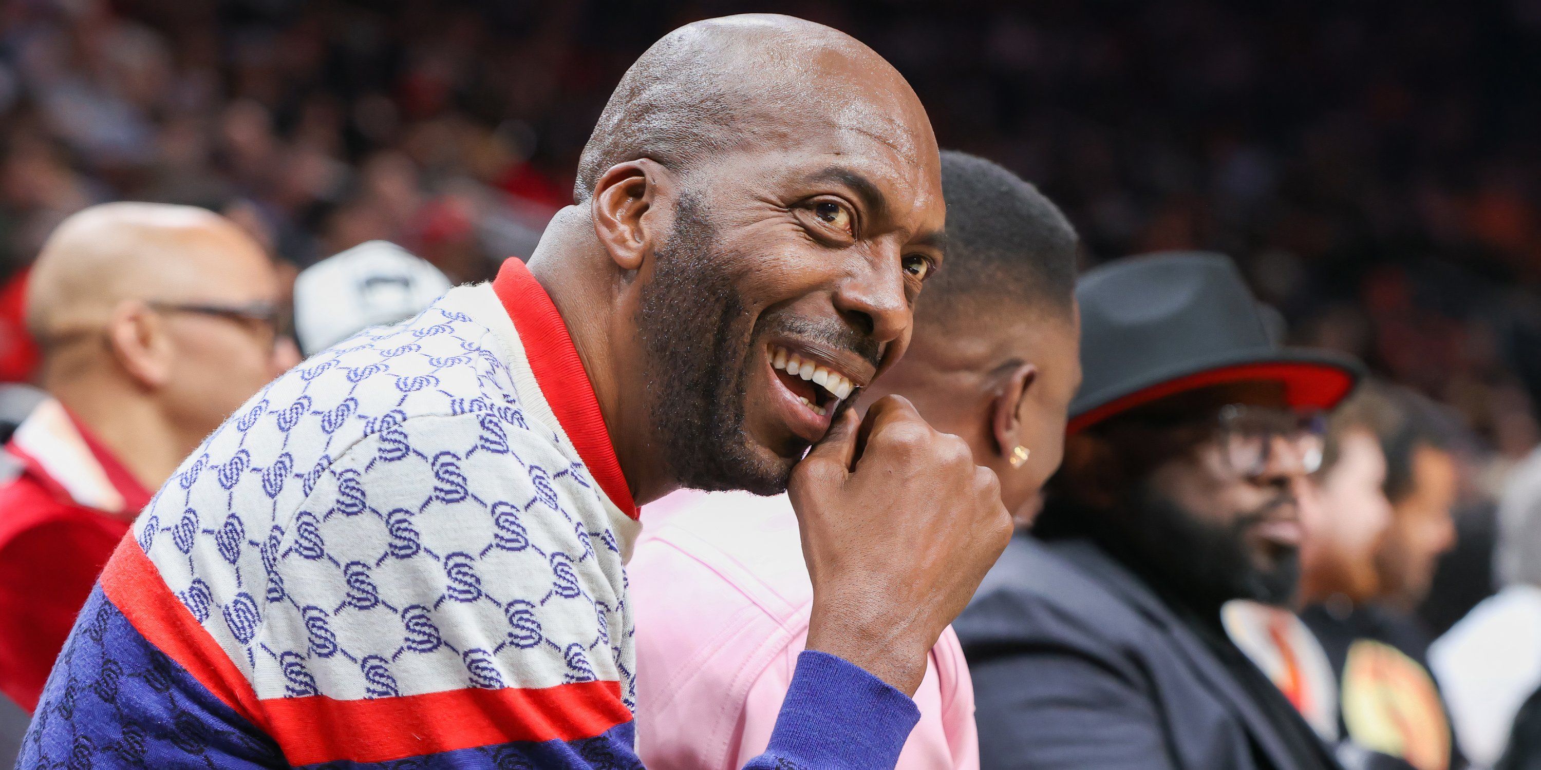 John Salley smiling