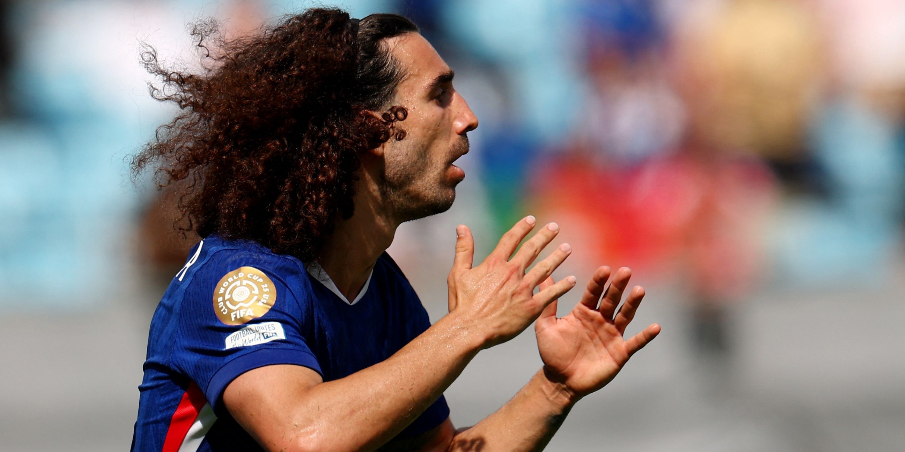 Marc Cucurella in action for Chelsea in the Club World Cup