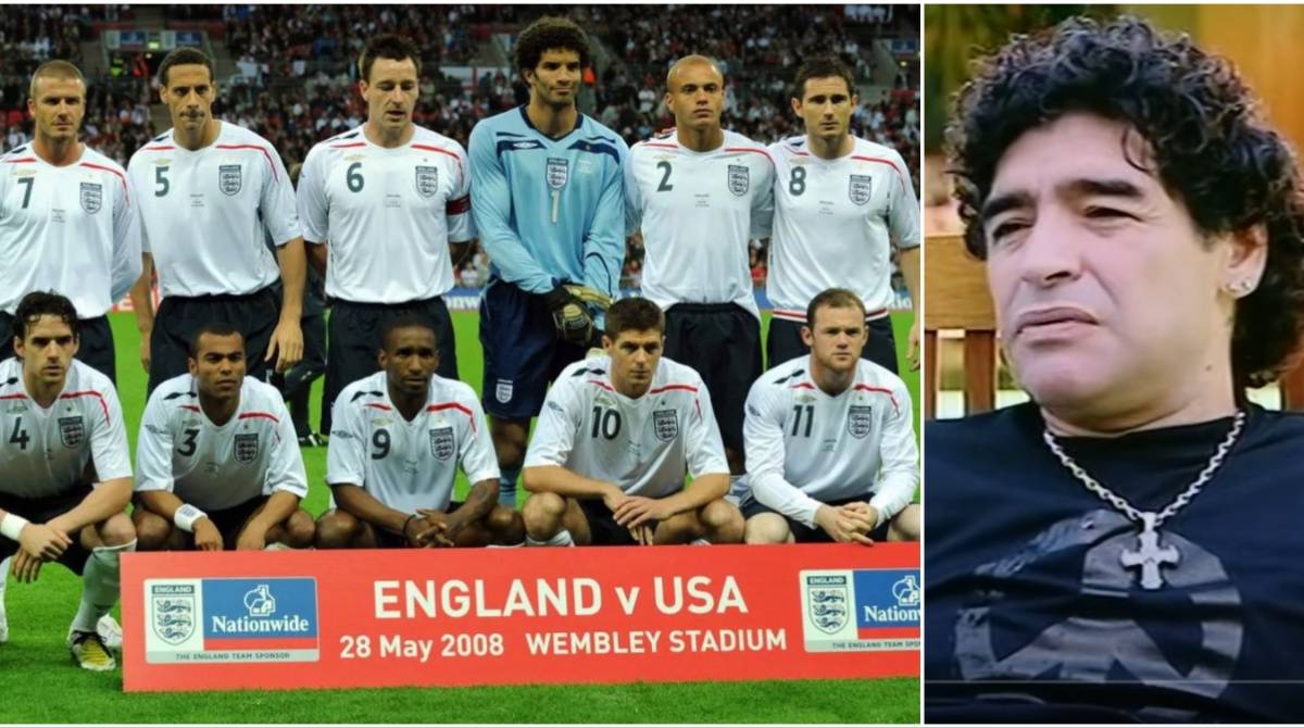 Diego Maradona Claimed England Legend Was 'Better Than' Ballon d'Or Winner