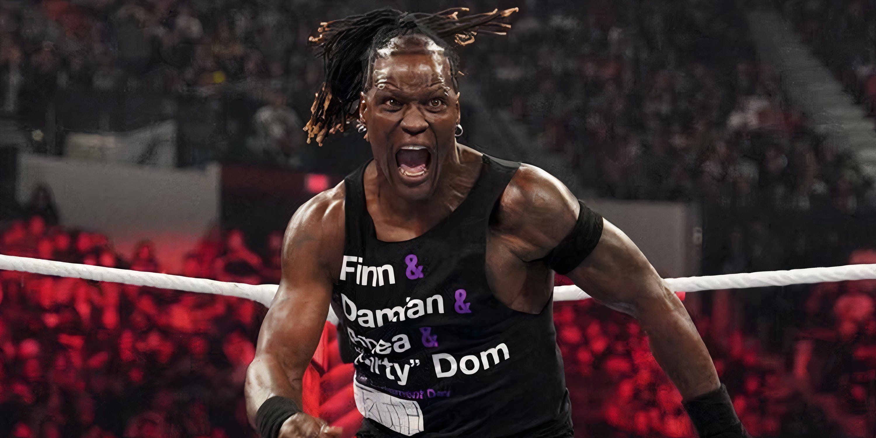 R-Truth in WWE action