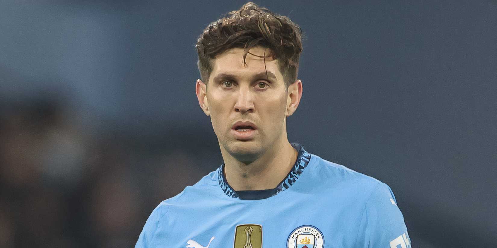 John Stones in action for Manchester City