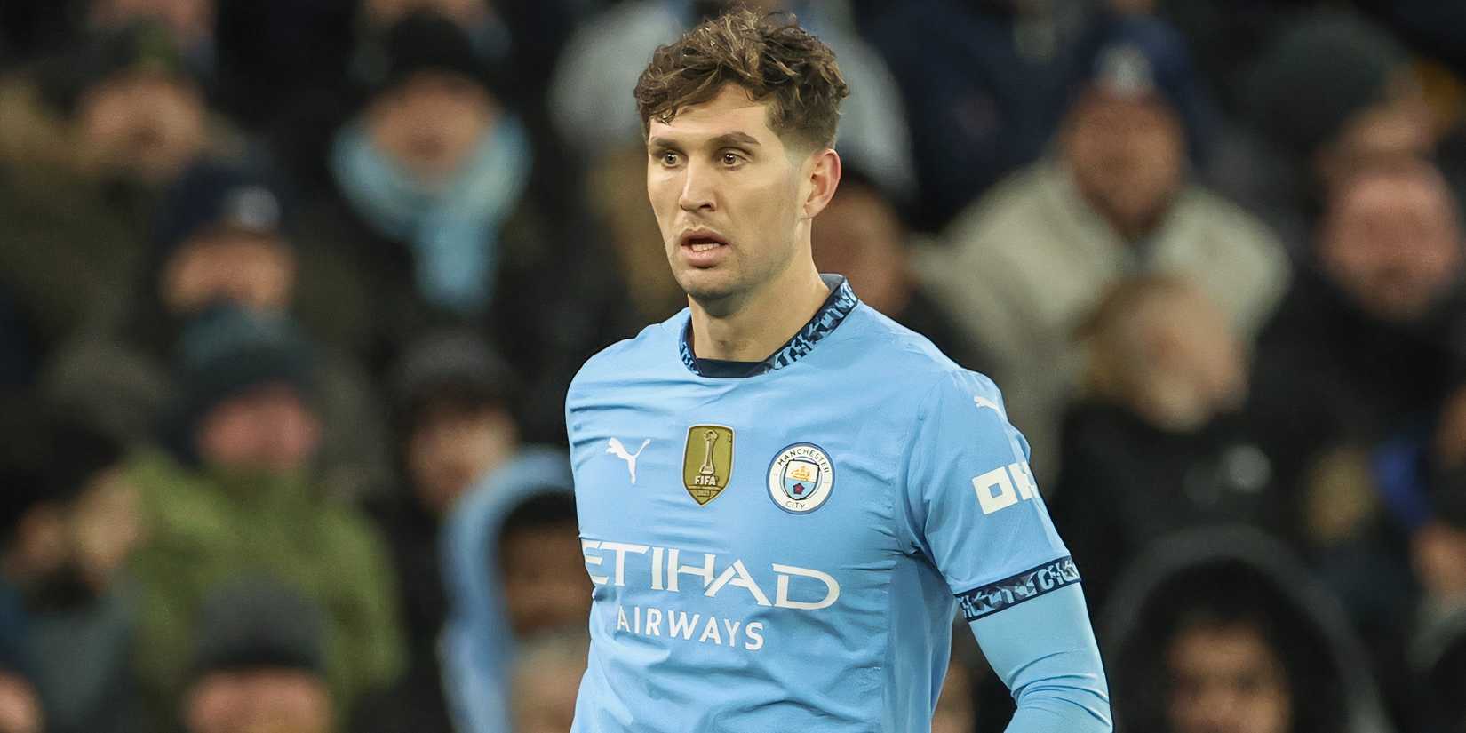 John Stones in action for Manchester City