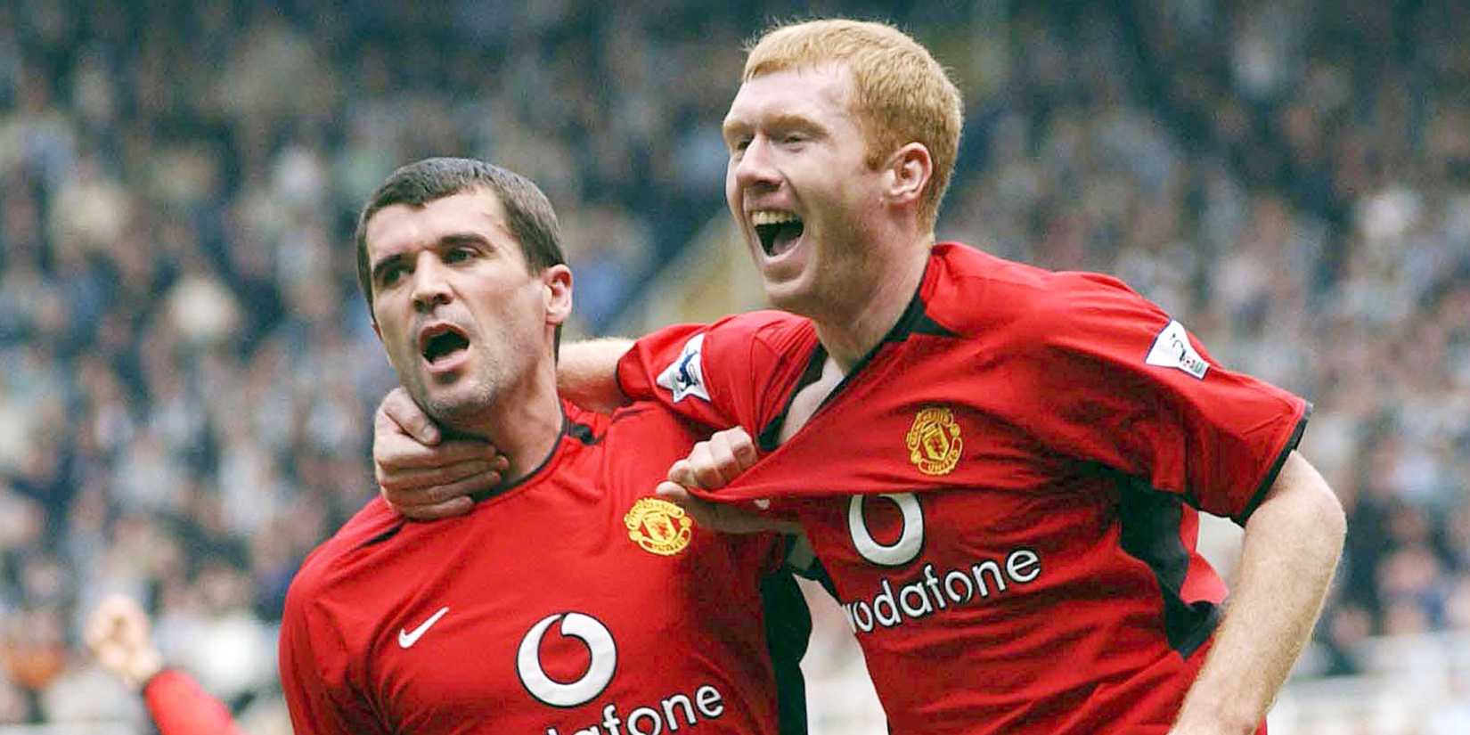 Roy Keane and Paul Scholes
