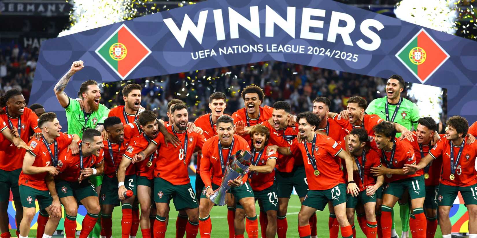 Portugal crowned Nations League champions