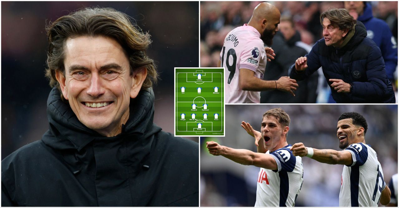 Tottenham’s predicted starting XI for the 2025-26 season under Thomas Frank looks incredible - GiveMeSport