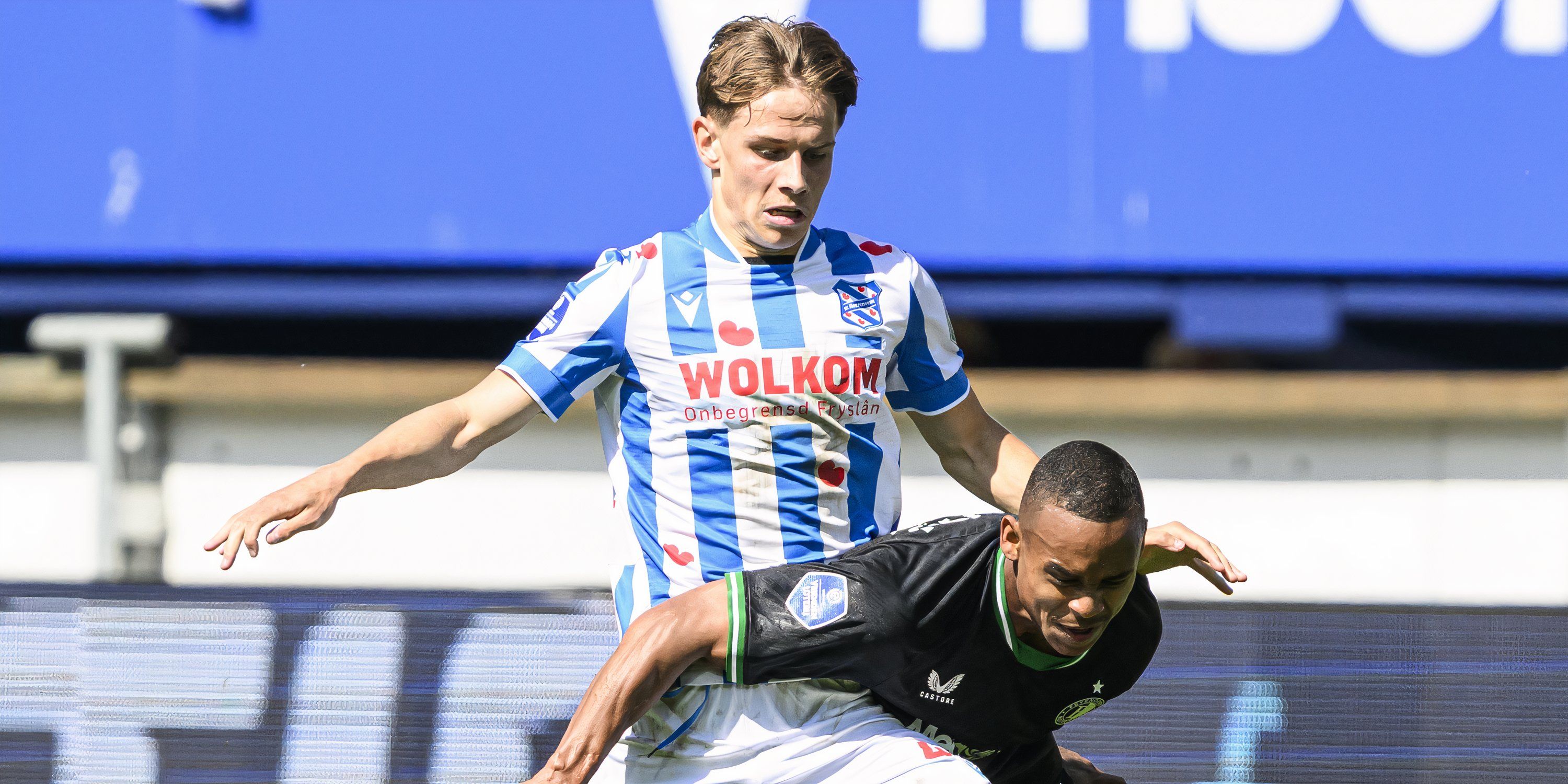 Oliver Braude in action for Heerenveen