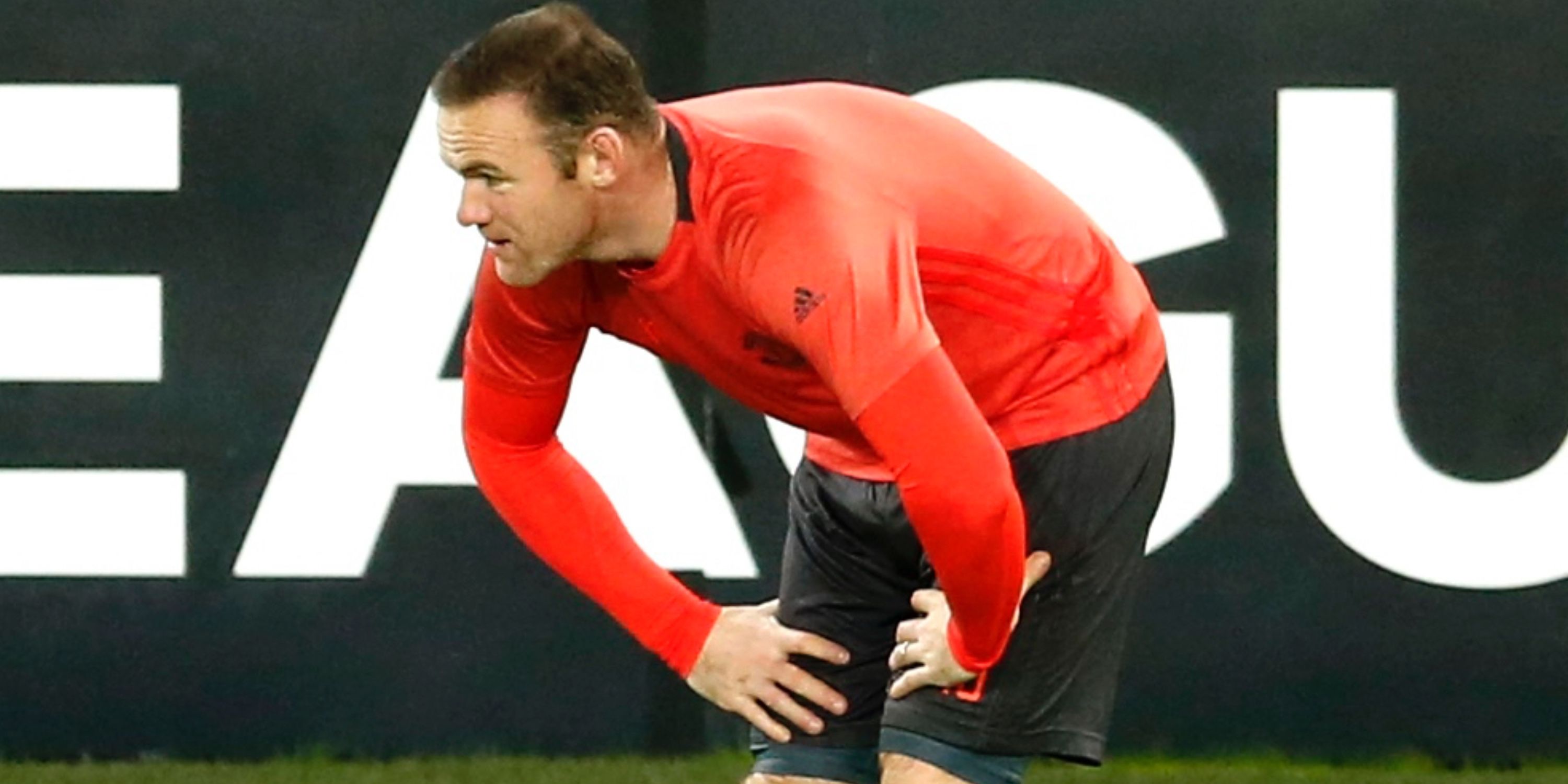 واين روني في التدريب مع مانشستر يونايتد