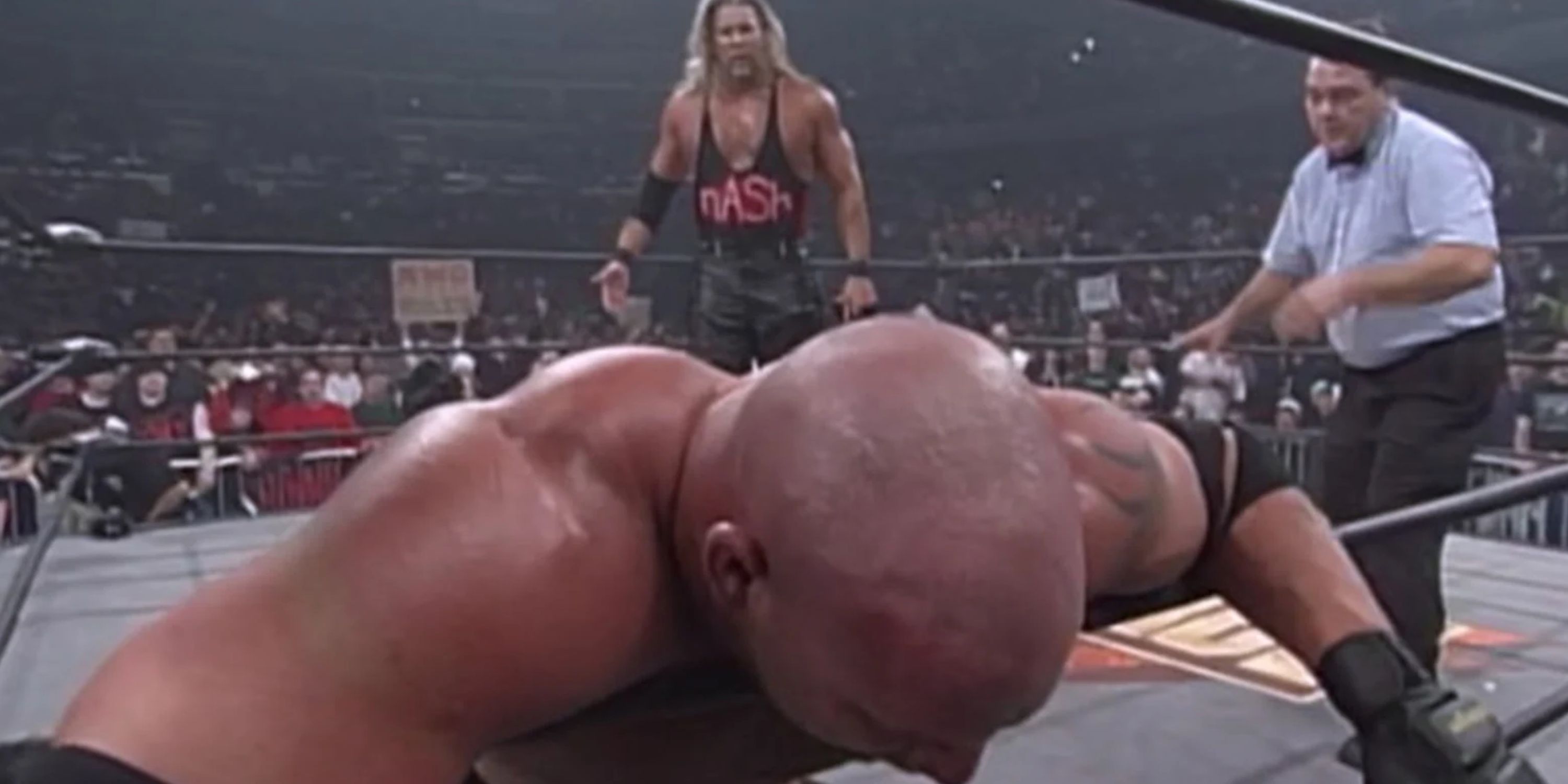 Kevin Nash and Goldberg WCW