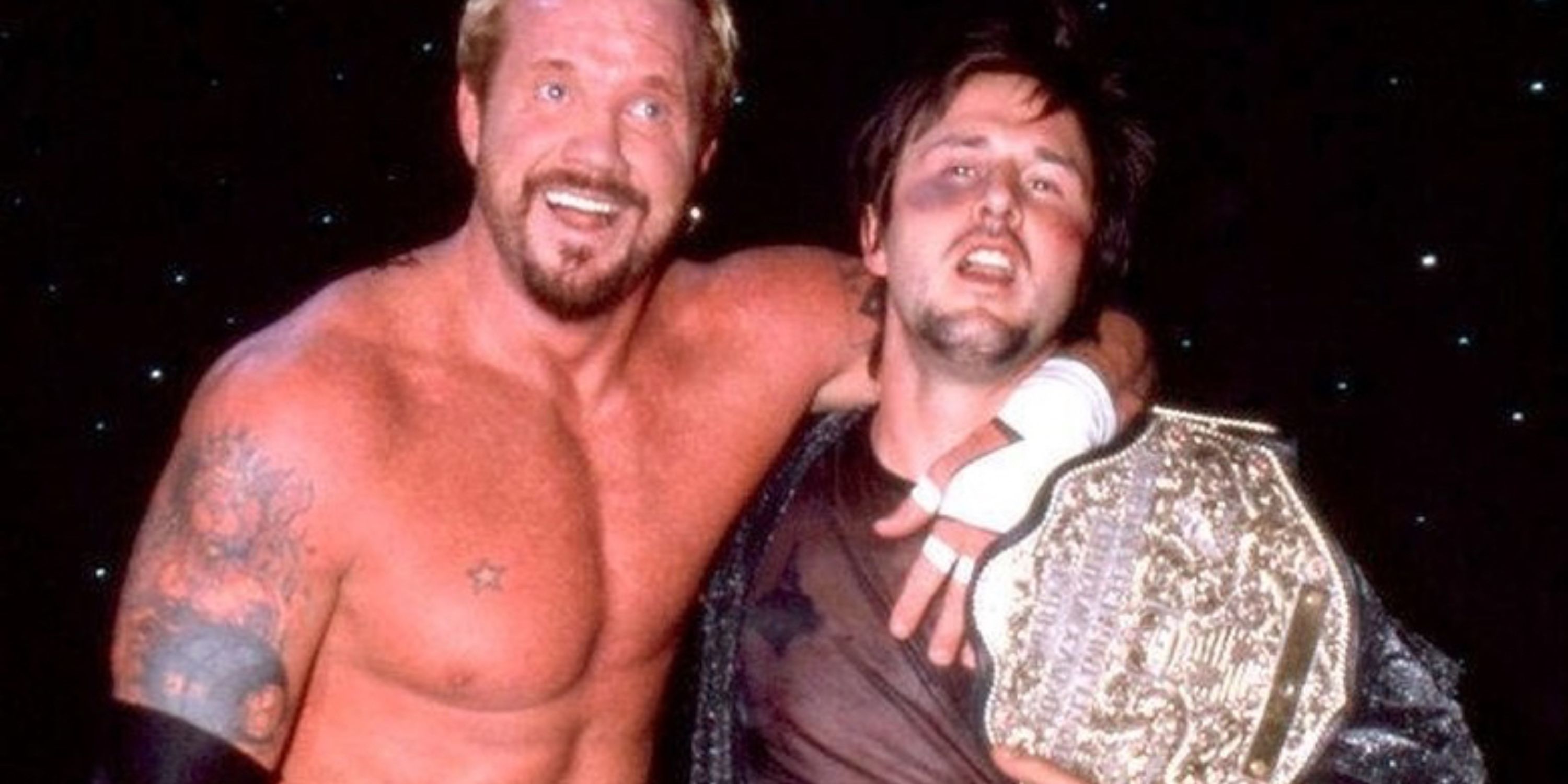 Diamond Dallas Page and David Arquette