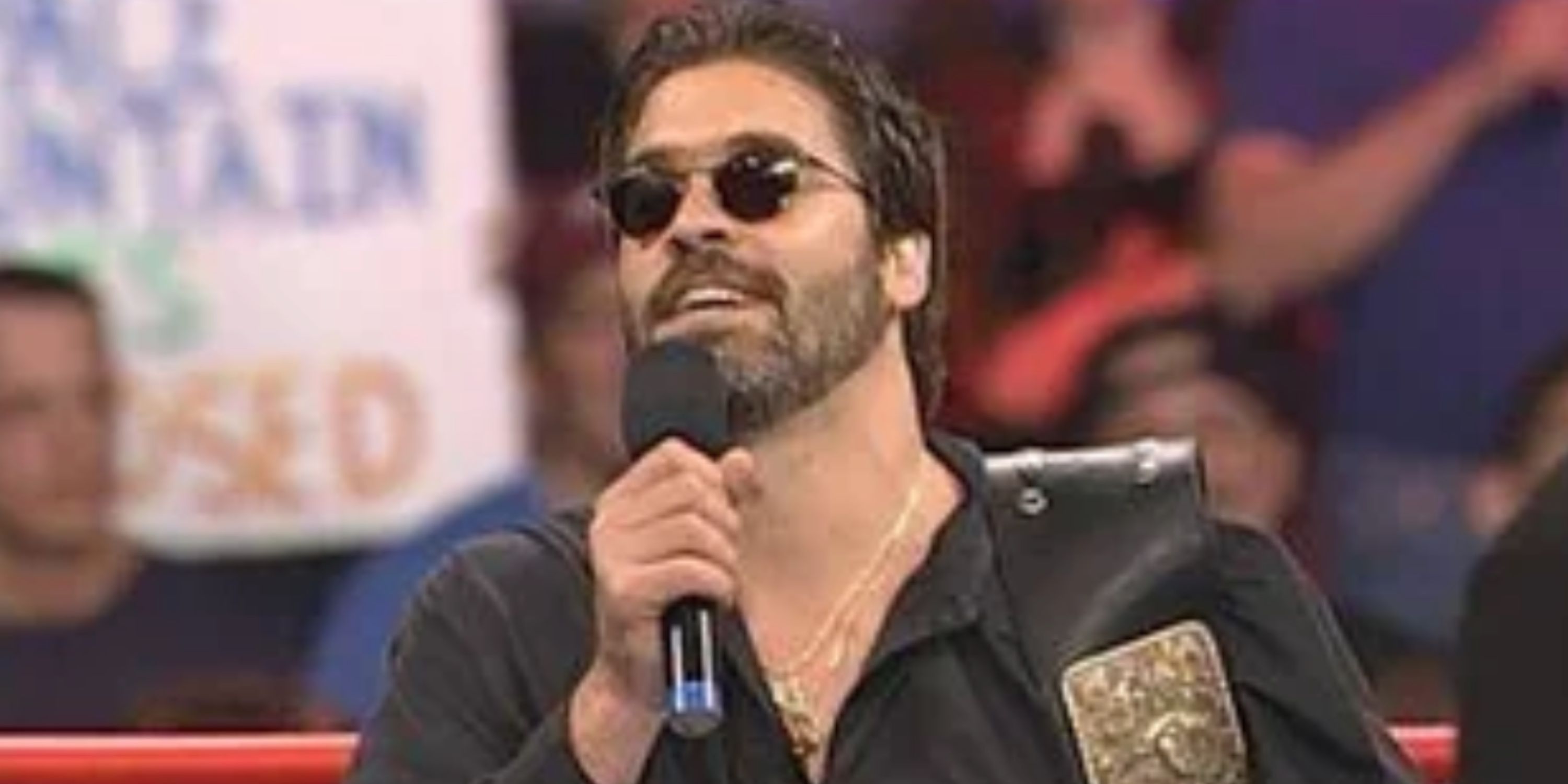 Vince Russo as WCW World Champion