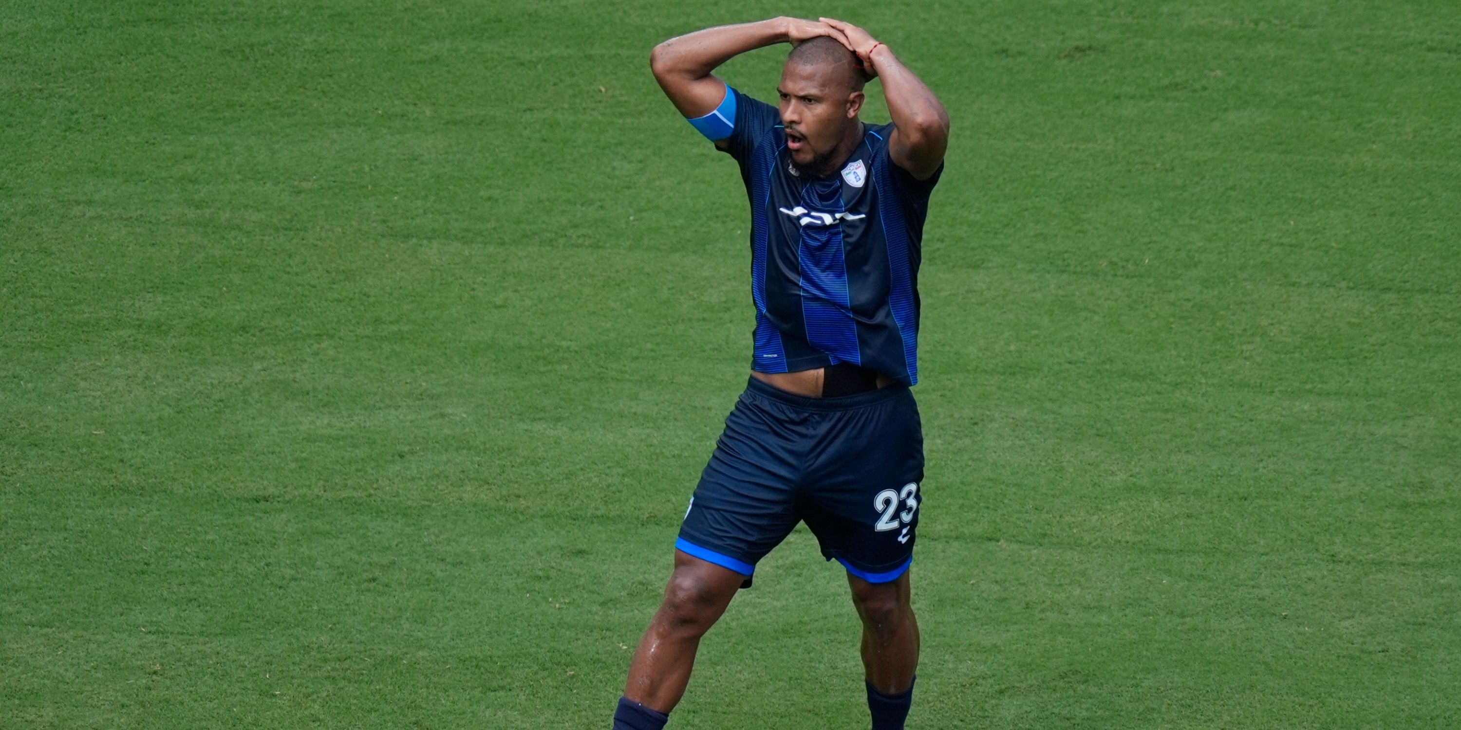 Salomon Rondon in action for Pachuca in the Club World Cup