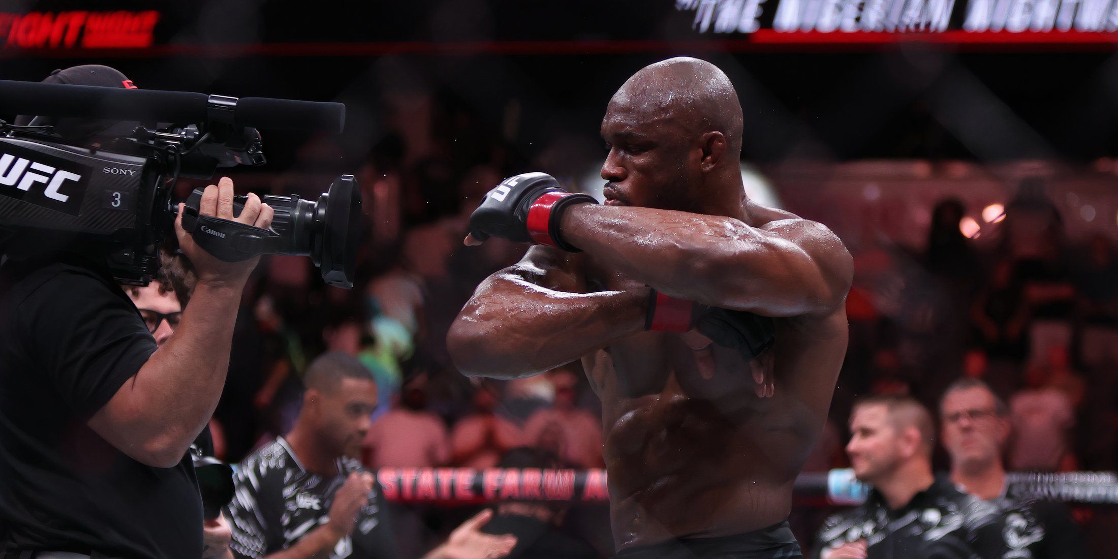 Why Kamaru Usman Cried After Dominating Joaquin Buckley at UFC Fight Night