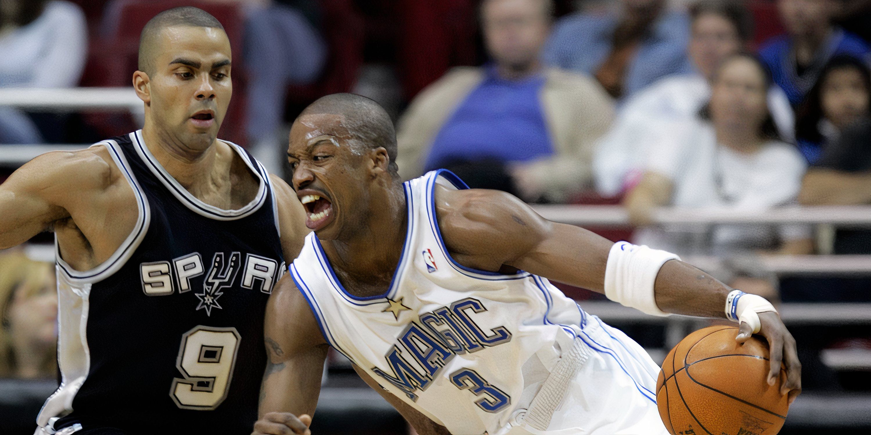 Steve Francis with the ball