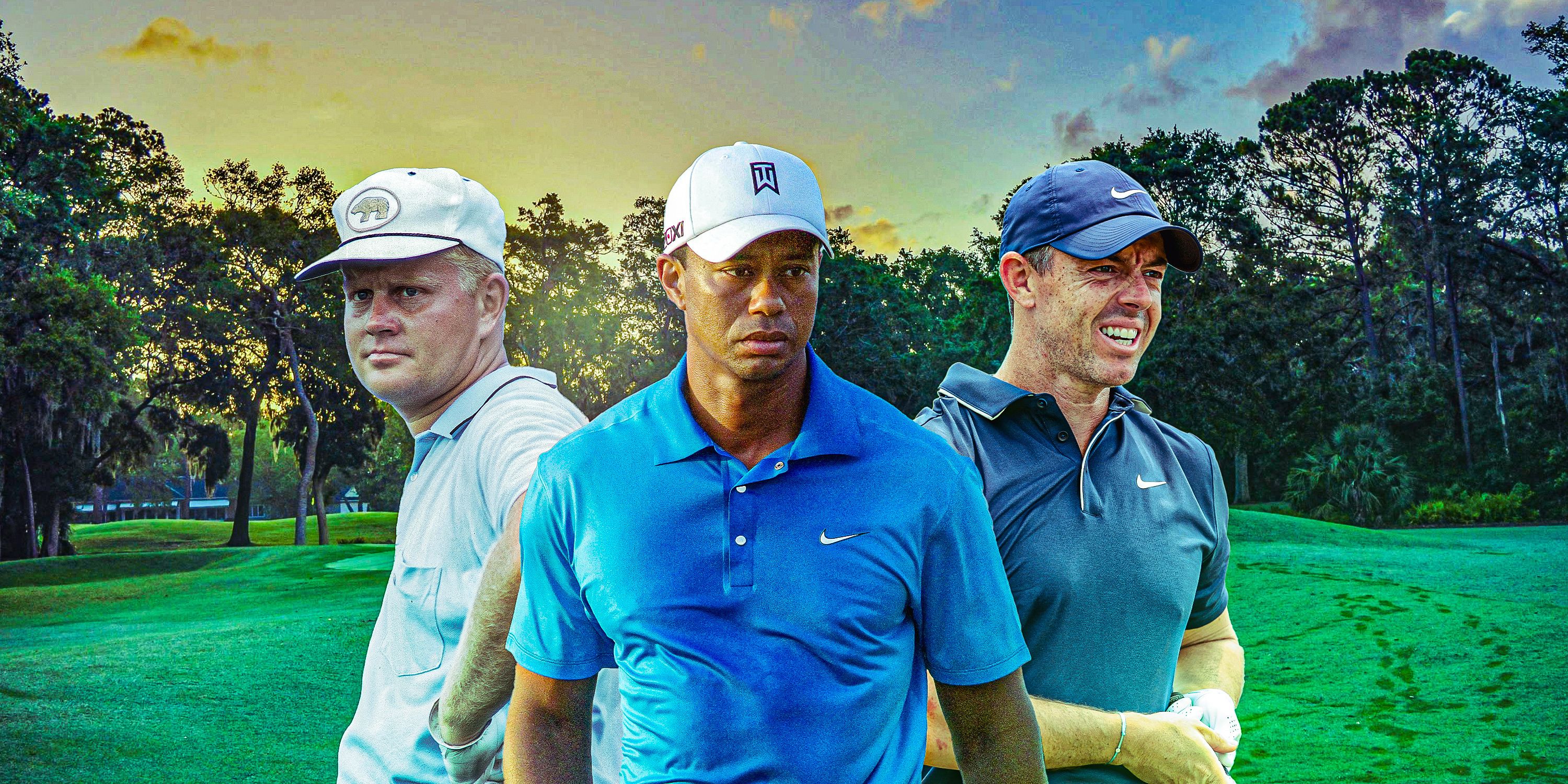 Jack Nicklaus, Tiger Woods, Rory McIlroy