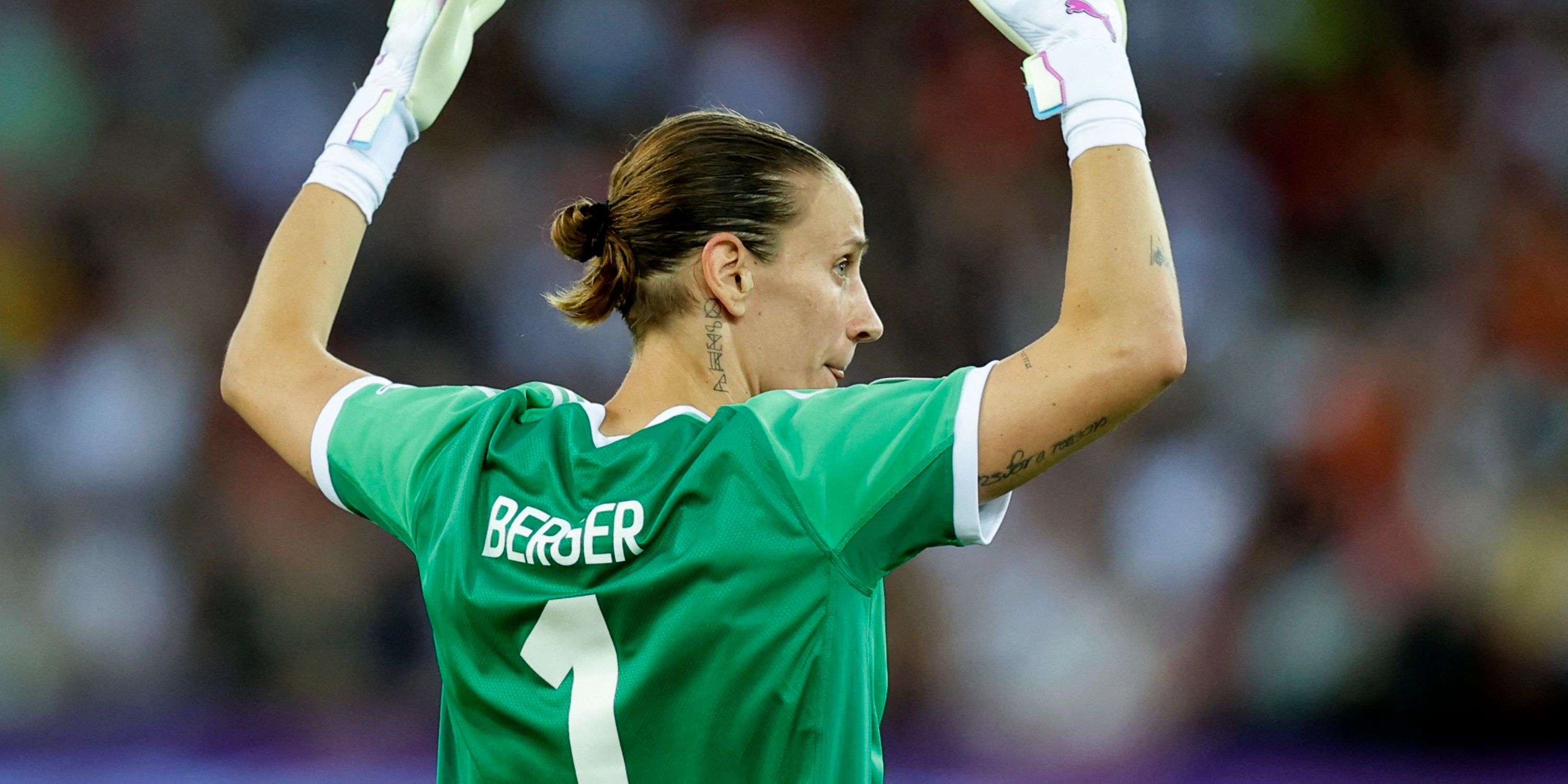 Germany goalkeeper Ann-Katrin Berger