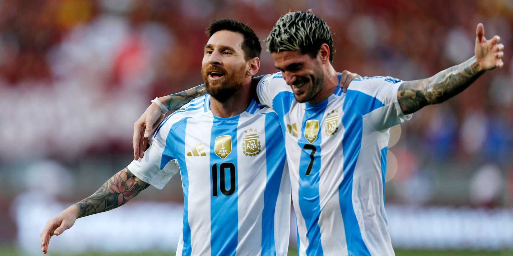 Messi De Paul Argentina
