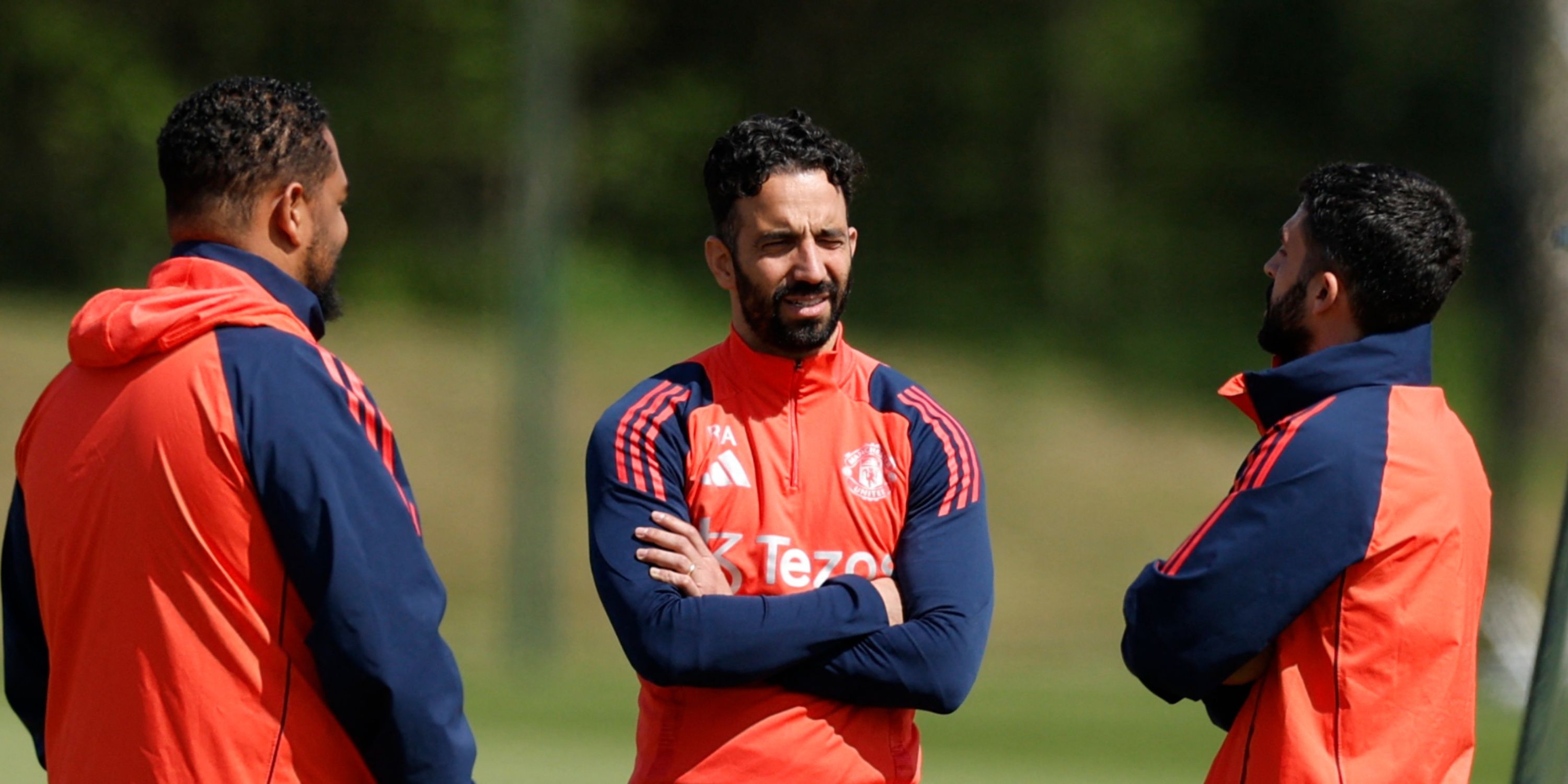 Amorim training man united