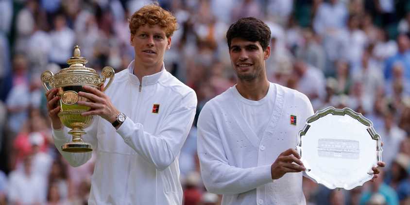 Jannik Sinner and Carlos Alcaraz