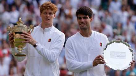 Jannik Sinner and Carlos Alcaraz