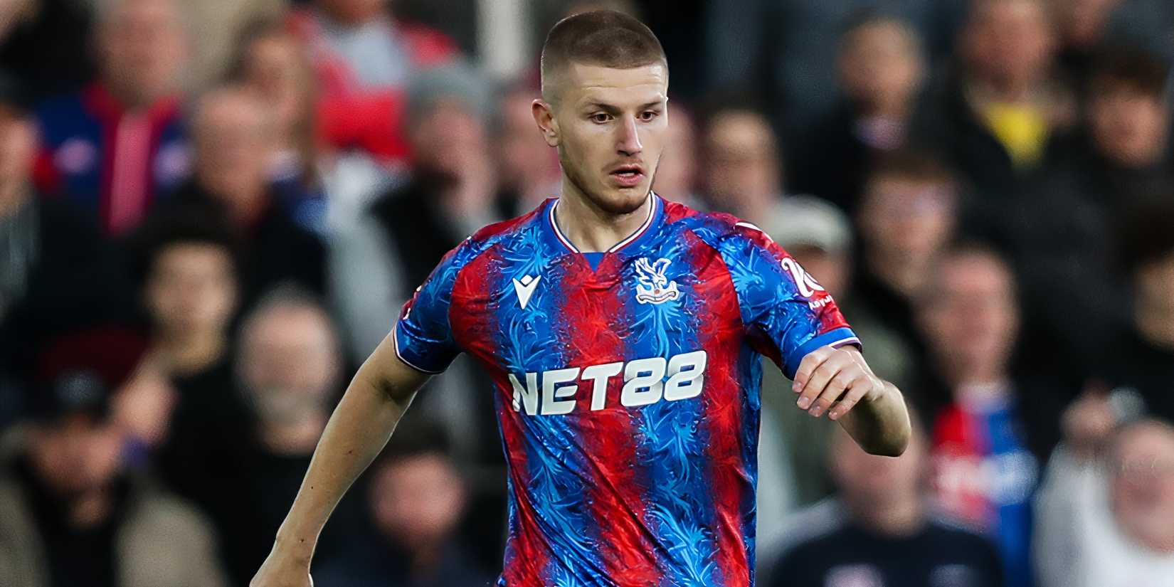 Adam Wharton in action for Crystal Palace