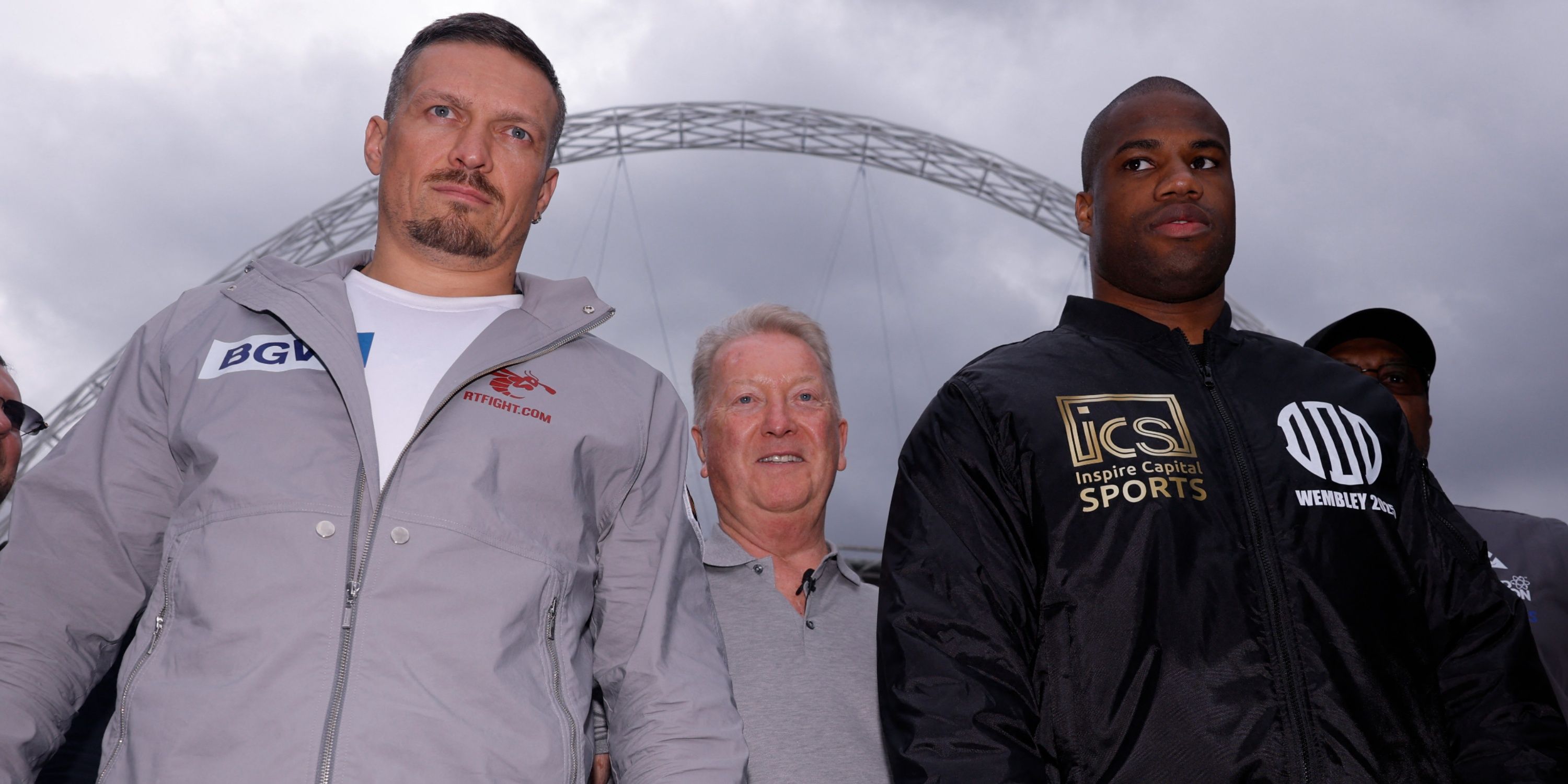 Oleksandr Usyk and Daniel Dubois