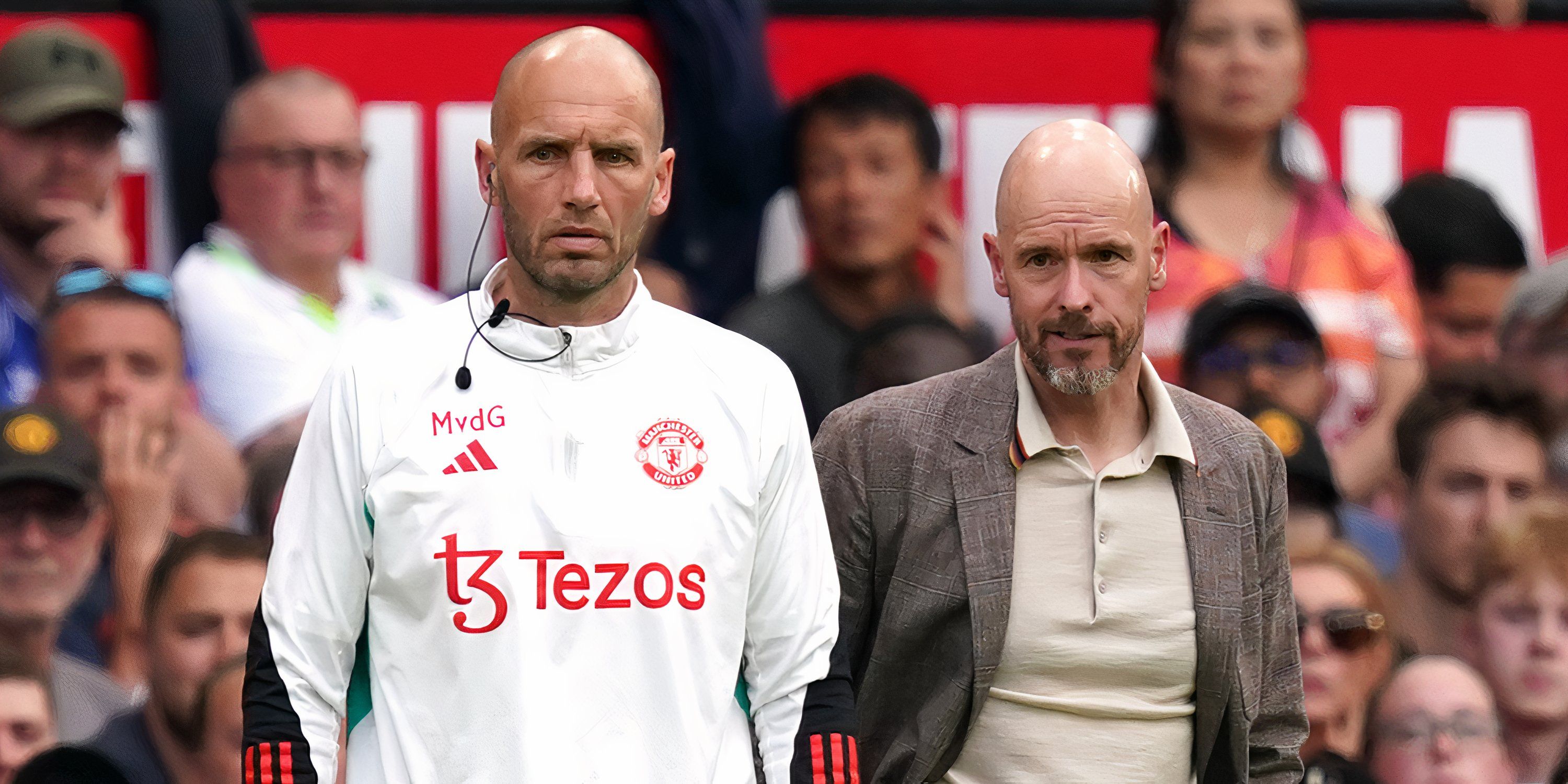 ميتشل فان دير غاغ وإريك تين هاج في مانشستر يونايتد