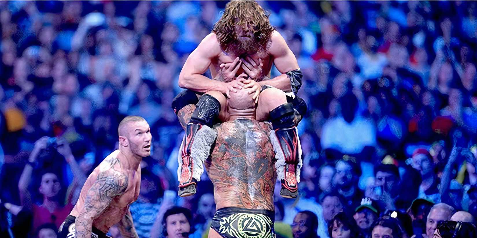 Randy Orton vs Batista vs Daniel Bryan