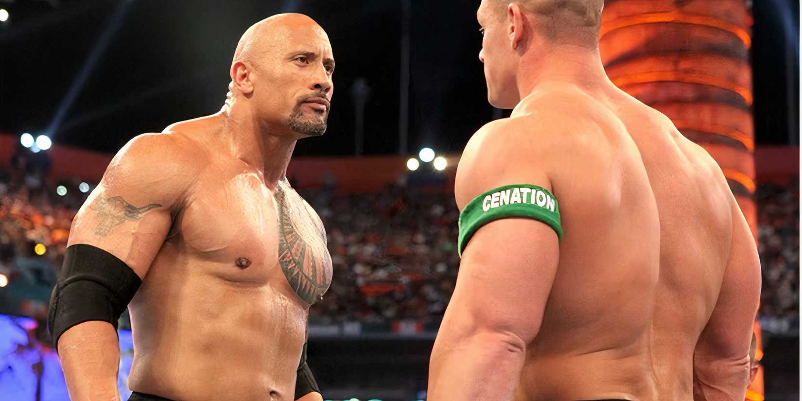The Rock vs John Cena