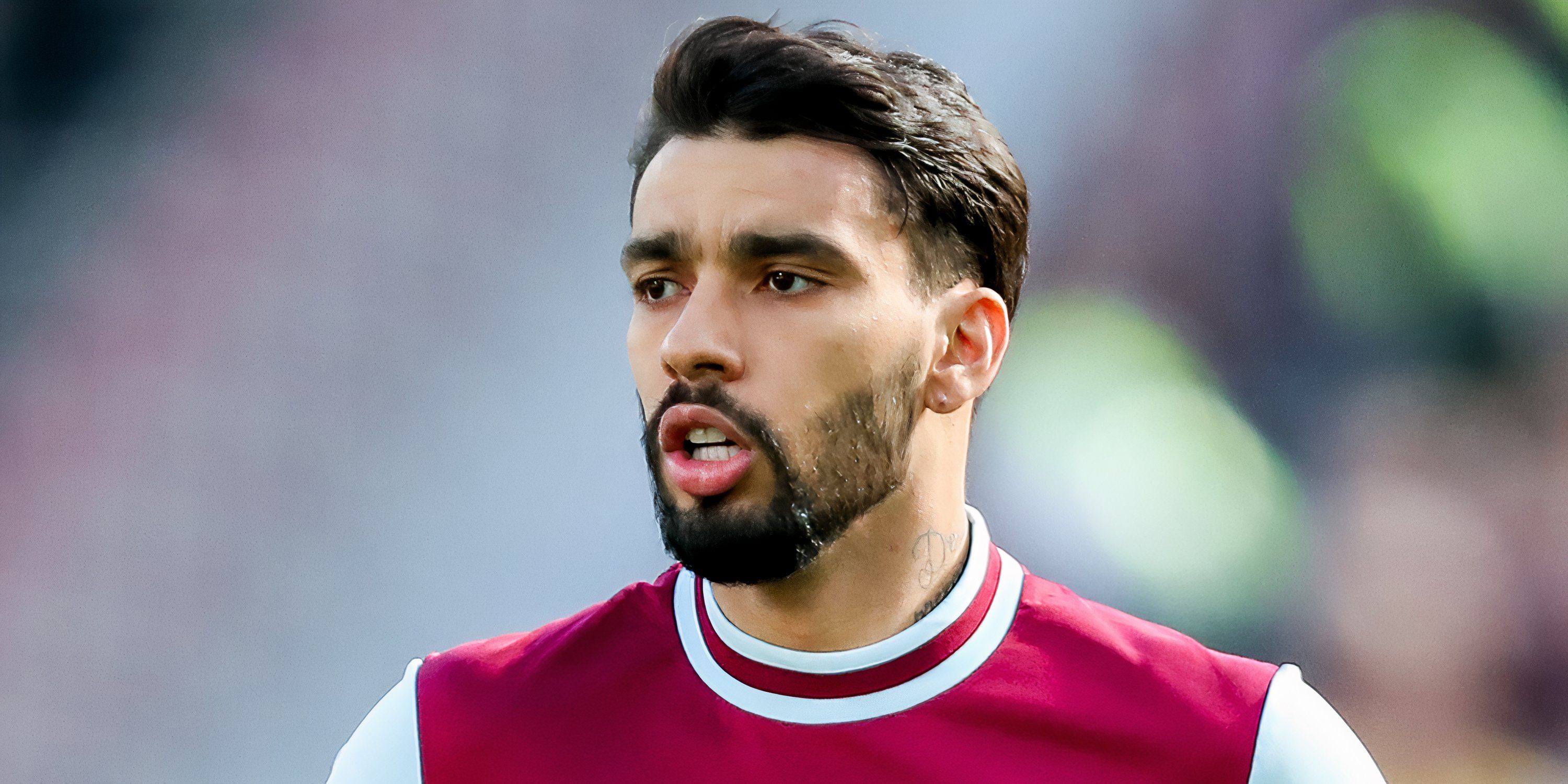 Lucas Paqueta in action for West Ham United