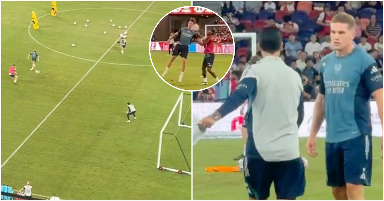 Arsenal Fans in Hong Kong Blown Away By First Viktor Gyokeres Training Footage