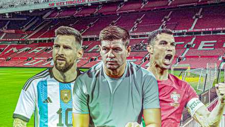 Lionel Messi, Steven Gerrard, Cristiano Ronaldo