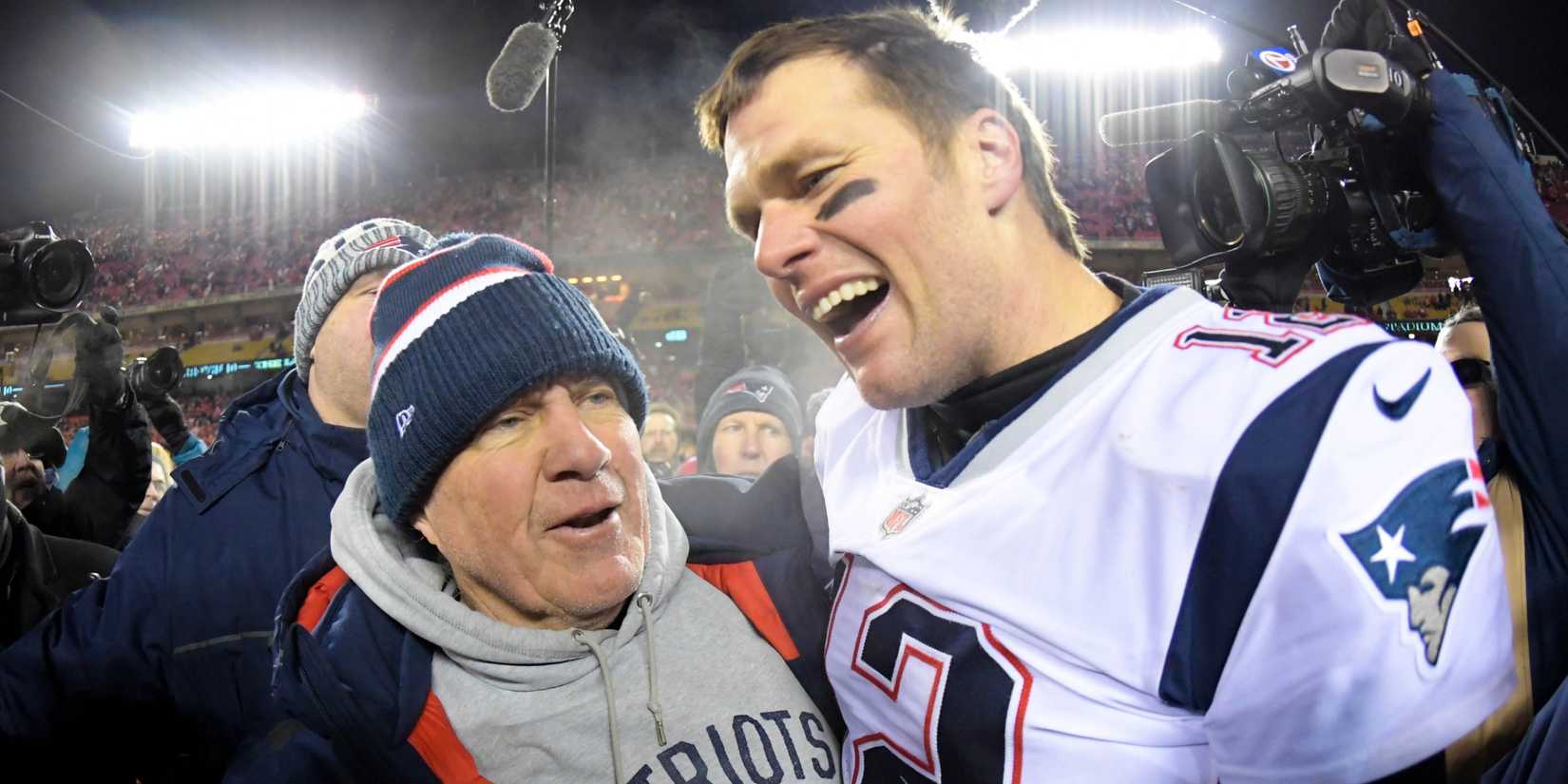 Bill Belichick and Tom Brady