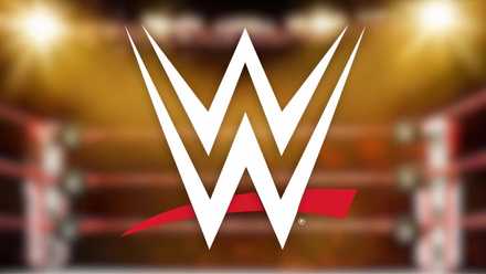 WWE logo on a gold background
