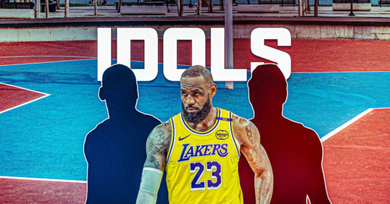 Which Two NBA Stars Did LeBron Idolize, Excluding Kobe Bryant?