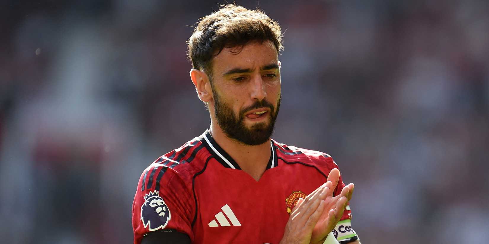 Bruno Fernandes in action for Man Utd
