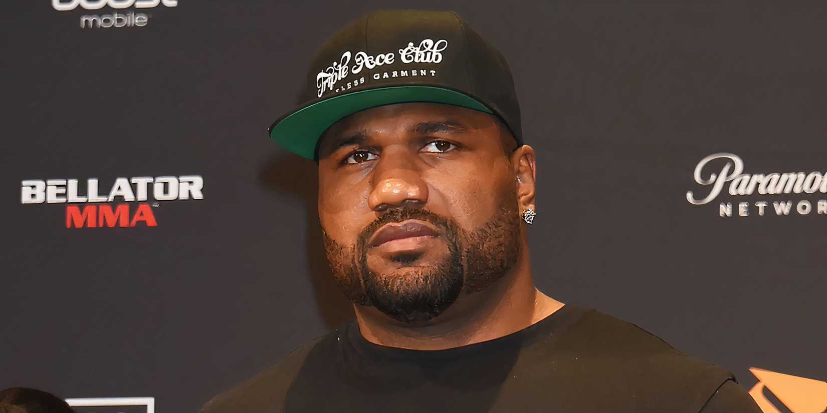 Rampage Jackson at a press conference