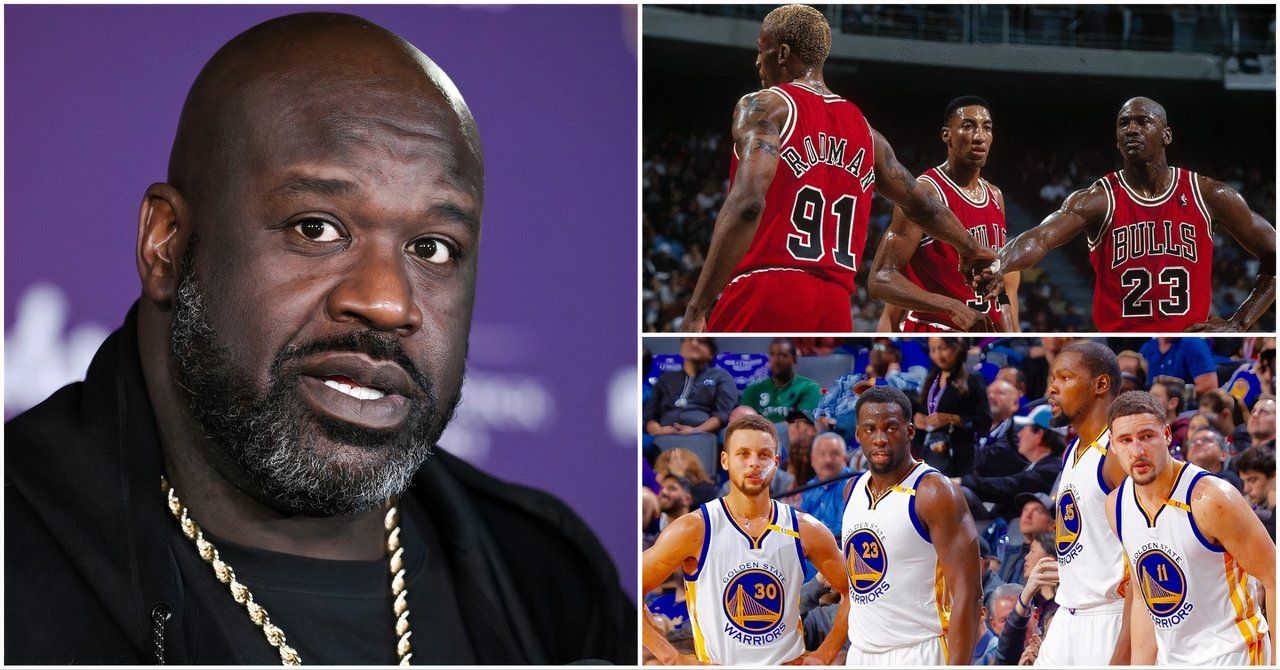 Shaquille O'Neal Named the Greatest NBA Team Ever - Snubbed '96 Bulls ...