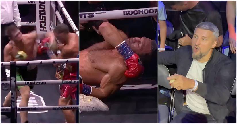 Darren Till and Luke Rockhold and Carl Froch
