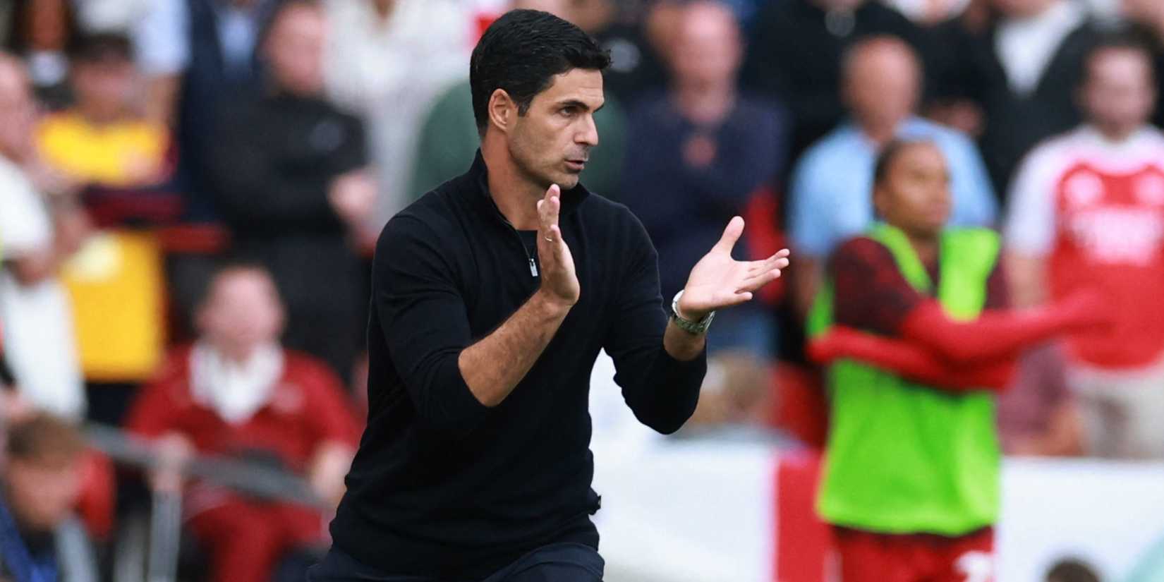 Arsenal manager Mikel Arteta