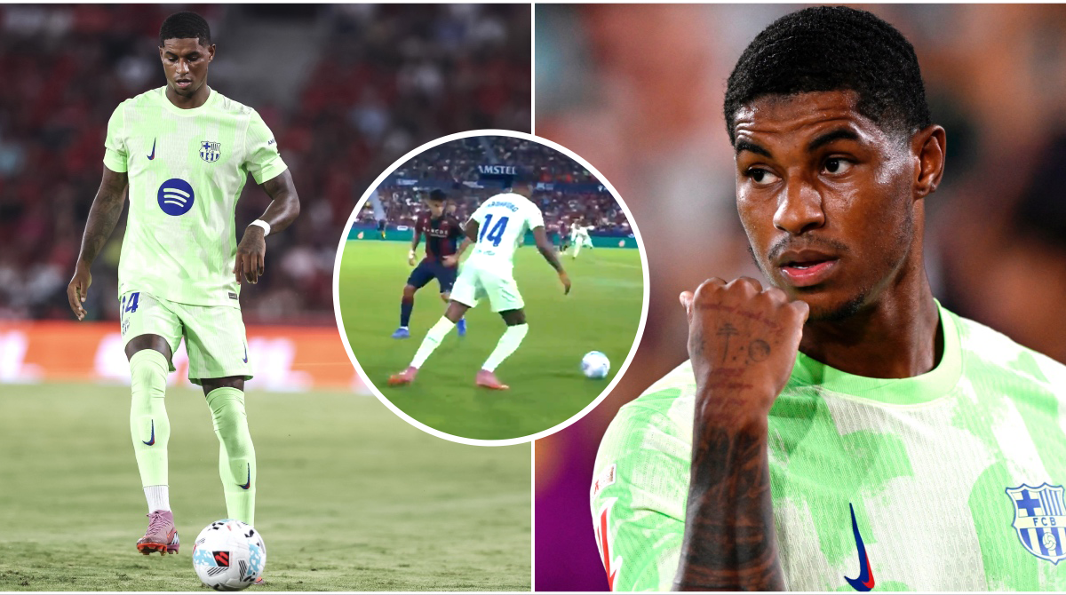 Barcelona Media Give Marcus Rashford Verdict After Full La Liga Debut ...